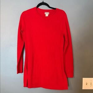 Duluth Trading Co Vibrant Red sweater